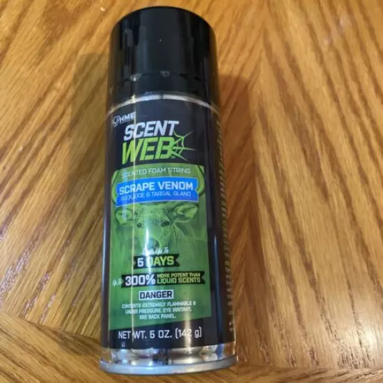 HME Scent Web Scrape Venom Buck, Doe & Tarsal Gland Scented Foam String Spray