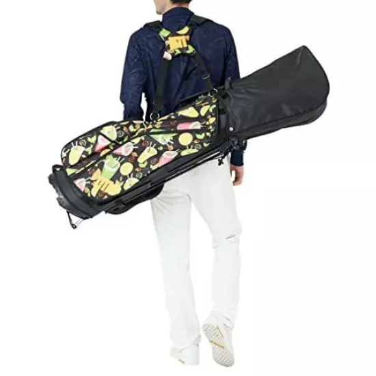 LOUDMOUTH GOLF [2021 Spring / Daiquiri_Black] Stand Bag 2021 Model LM-CB0010