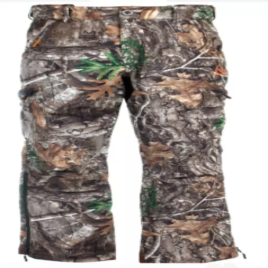 3XL 48 x 32 Mens RealTree EDGE WATERPROOF Trocot Cargo Camo Pants Scent Control 