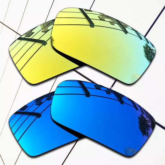 TRUE Polarized Replacement Lenses for-Oakley Gascan Frame OO9014 Multi-Colors