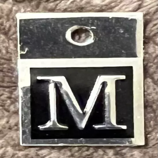 Pick One (Sold Individually) Samsonite Luggage Vintage Initialgrams Letters Tags