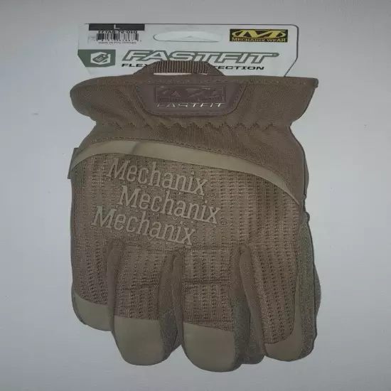 Mechanix Wear FastFit Tactical Gloves Tan Large