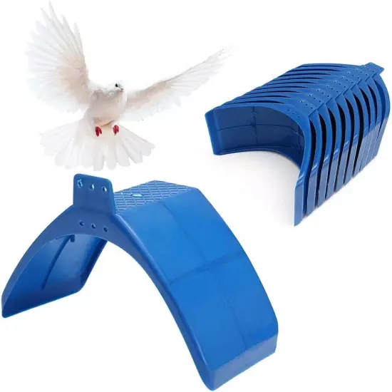 20x Pigeon Dove Bird Rest Stand Frame Dwelling Perches Roost Bird Supplies Blue