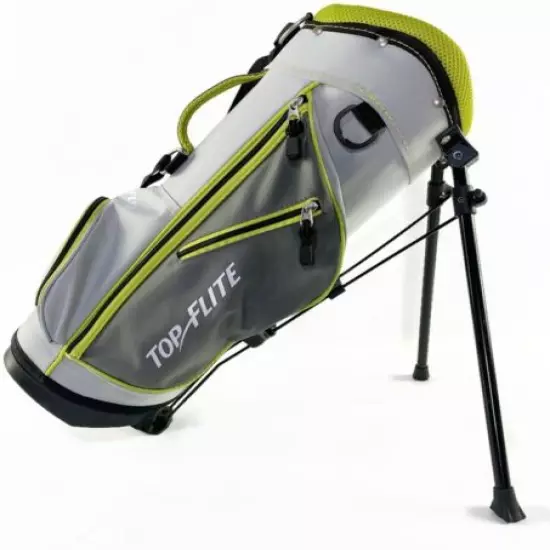 Top Flite Junior Youth Golf Bag 22 Inches Gray and Yellow