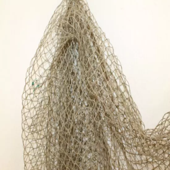 10x10 Authentic Used Fishing Net Vintage Fish Netting Nautical Maritime Decor