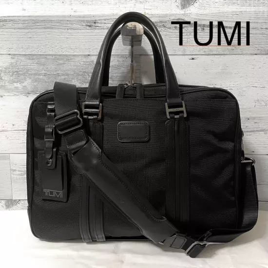 Class Tumi Briefcase Jarvis Black 2Way