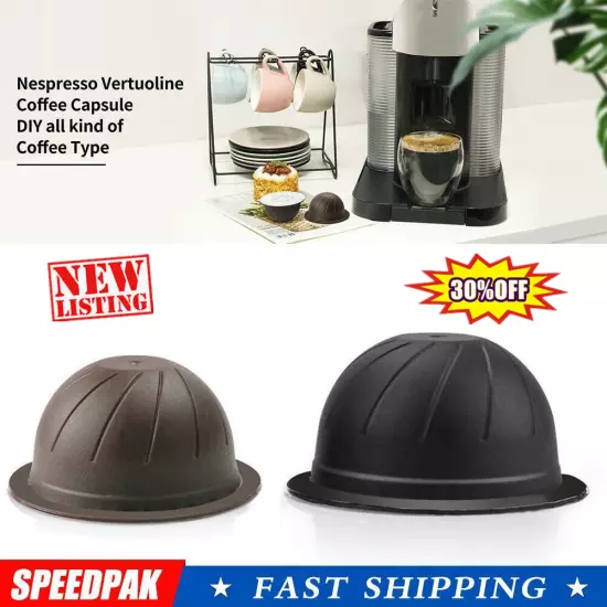 1PC Reusable Coffee Capsule For Nespresso Vertuo Vertuoline Pods Refillable Nice