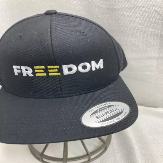 Freedom BLM Black Lives Matter Authentic Yupoong Snapback Sticker