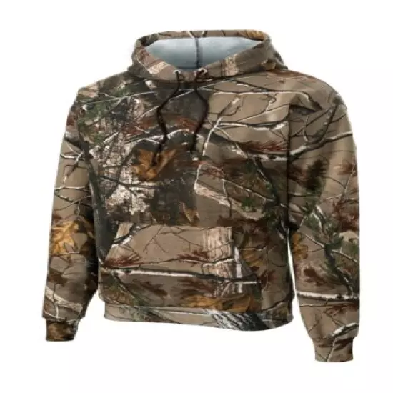 REALTREE AP CAMO XTRA CAMOUFLAGE HOODIE SWEAT SHIRT PULLOVER HOODY HUNT JACKET 