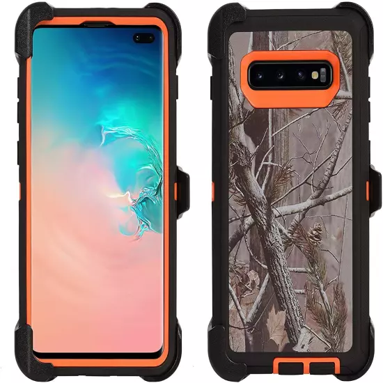 For Galaxy S10 + Plus S10e Case Cover Shockproof Series Fits Defender Belt Clip