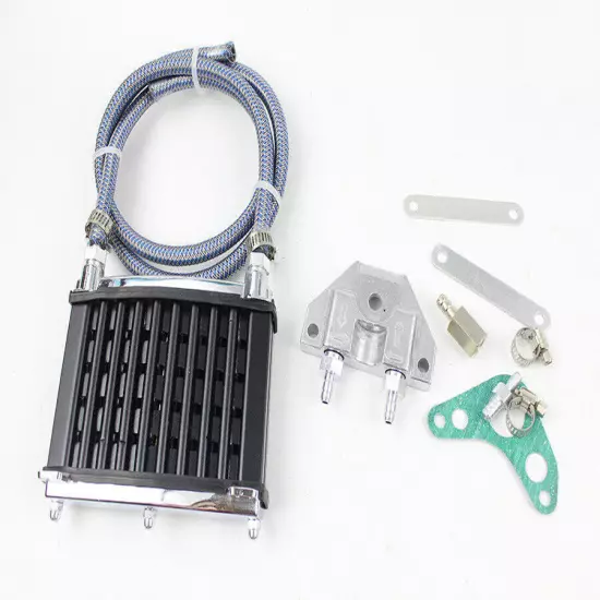 Alloy Oil Cooler Radiator Plate 50CC-110CC Pit Pro Trail Dirt Bikes ATV Quad Z50