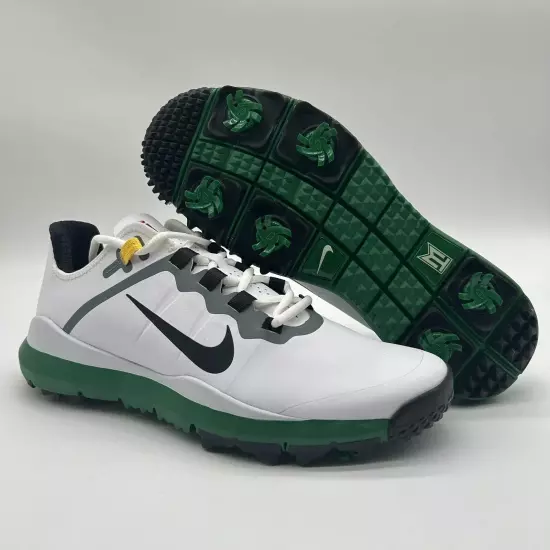 Nike TW '13 White Black Pine Green Tiger Woods Masters DR5752-100 Size 7