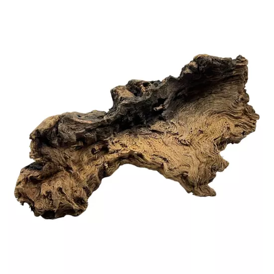 Missouri Ozark Area Driftwood Decor For Aquarium 8½"×5"×3" Swirl Wood Pattern 