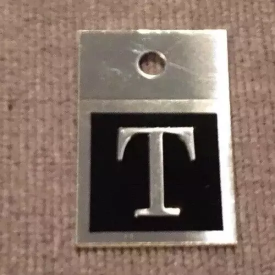 Samsonite Vintage Luggage Initial Tag - Initialgram Letter ONE LETTER