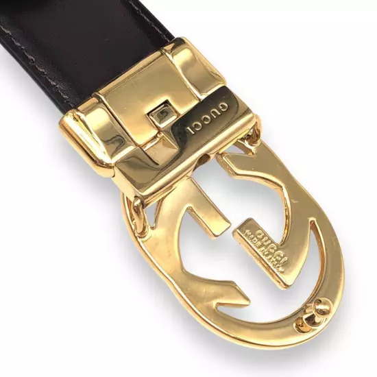 Gucci Reversible Interlocking G Belt Gold