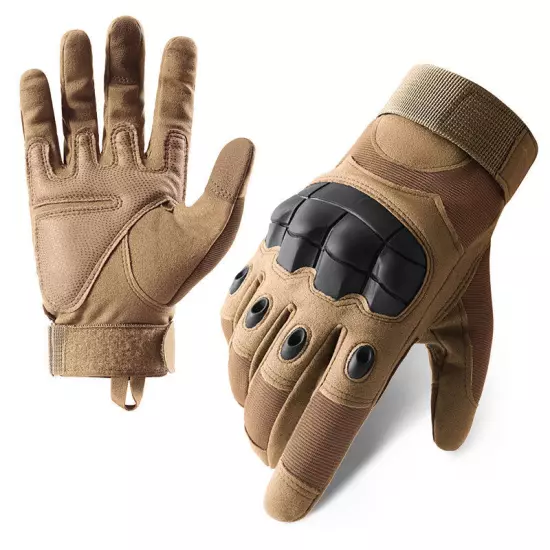 Tactical gloves Touch screen windproof sports training outdoor full finger glove