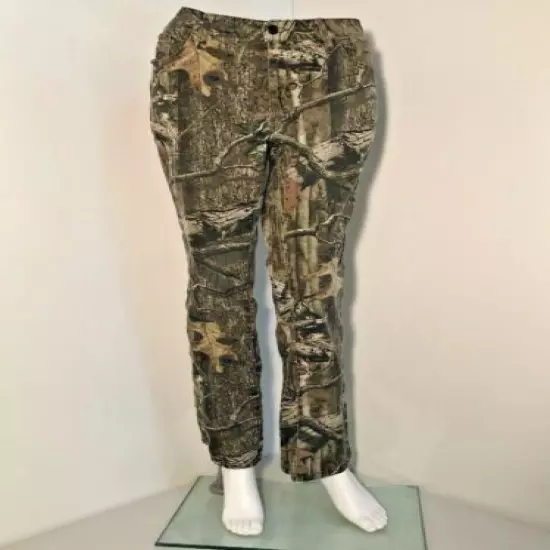 Pants Camo Hunting Mossy Oak Break-up Infinity Cargo Women's Size 10 Inseam 28”