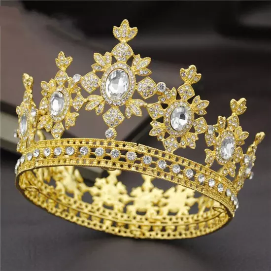 Pageant Tiaras and Crowns Rhinestone Headbands Bride Wedding Hair Accessories