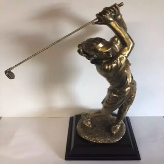 Marco 19” Female Golfer Resin Trophy G2714 Brand New Figurine Statue