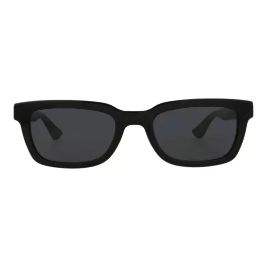 Gucci Mens Square/Rectangle Black Black Smoke Fashion Designer Eyewear