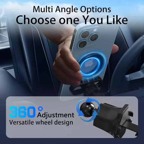 For Magsafe Car Mount, Phone Holders for Your Car, [Strongest Magnets][Unlimited