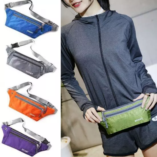 Fashion Running Bags Wallet Sport Bags Chest Packs Fanny Pack Waist Bum Bag