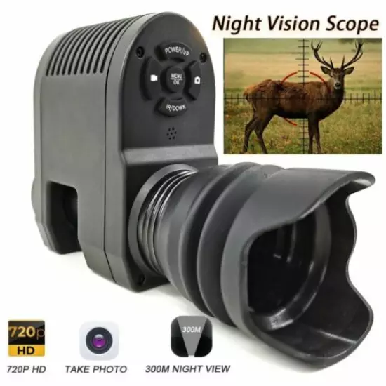 Integrated Hunting Camera Night Vision Scope for Rifle Optical Sight Telescope