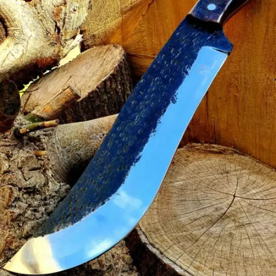 42 cm ''COLD BLUE 80 CRV 2" FORGED HUNTER'S BEAUTIFULLY FORGED SURVIVAL CHOPPER