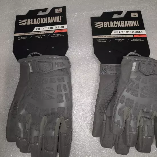 Blackhawk! FURY Utilitarian Gloves-Urban Gray- Size Med and XL