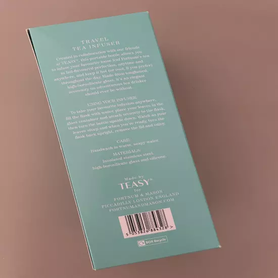 Fortnum and Mason Teasy Travel Tea Infuser, Eau de Nil