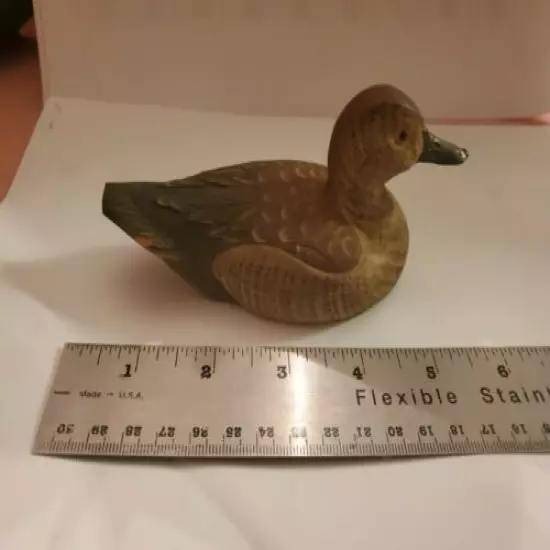 Vintage Duck Decoy - Signed