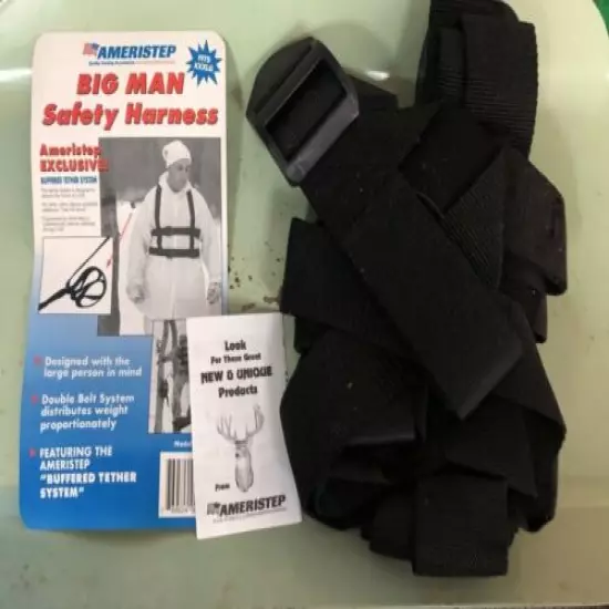 Ameristep Safety Harness #229 Big Man Safety Harness New out of package