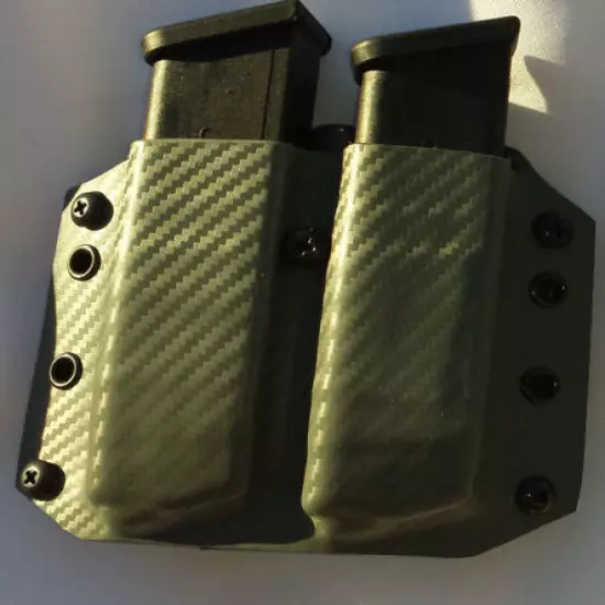 Fits a Glock .45/10mm Double Stack Single, Double or Triple Mag Pouch 