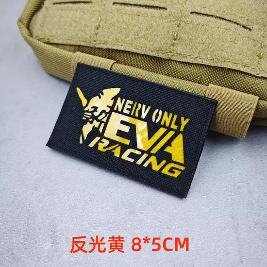 New Age Gospel NERV NERV EVA Nylon Reflective Morale Patch Tactical Anime Badge