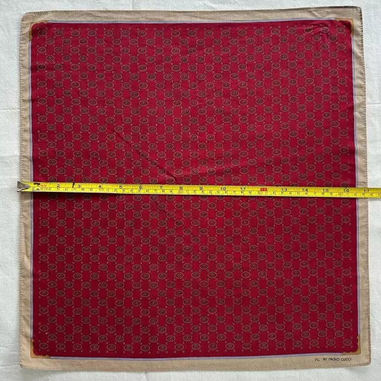 Men's Handkerchief Vtg Cotton Geometric & Monogram & Floral Pocket Square 4pcs