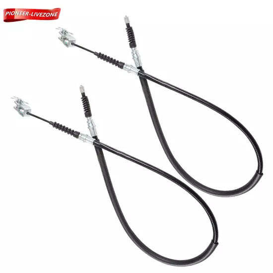 2× 42" Brake Cable Driver Passenger Side 2000-UP Fit For Club Car DS