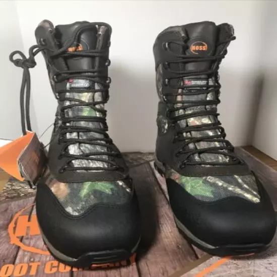 New HOSS Boots 10” Retriever Camo Boots Waterproof-memory Foam —insulated 10w