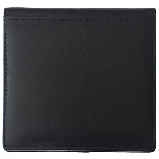 RFID Leather Checkbook Cover With Credit Card Slots and Pen Holder