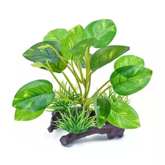 Artificial Water Plants Aquarium Silk Plastic Fish Tank Decorations L