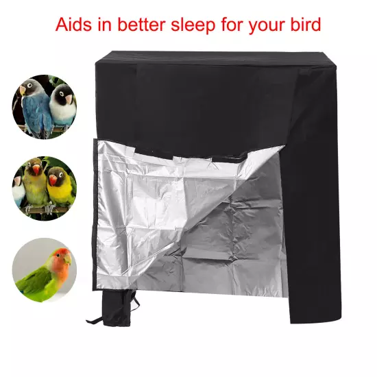 Large Guard Parrot Night Pet Bird Cage Cover Protective Dust Proof..