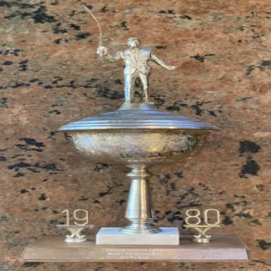 Vintage 1980 Logan Martin Lake 1st Place Night Tournament Fishing Trophy