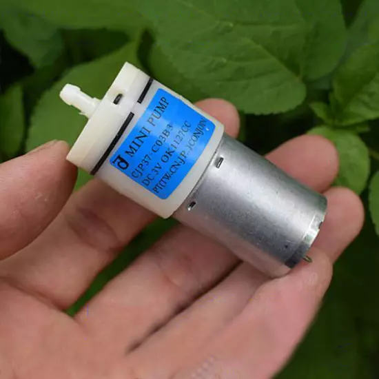 DC 3V-12V 6V 9V Small Mini 370 Motor Air Pump Oxygen Pump DIY Aquarium Fish Tank