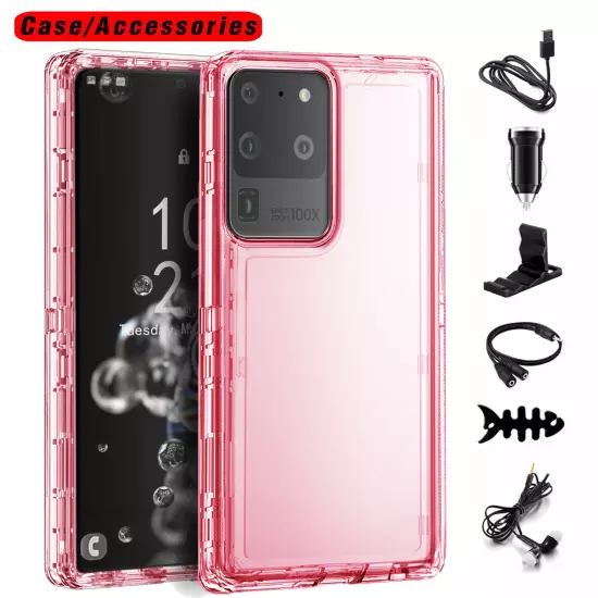 For Samsung Galaxy S20/S20+/S20 Ultra 5G Case Clear Phone Cover / Accessories