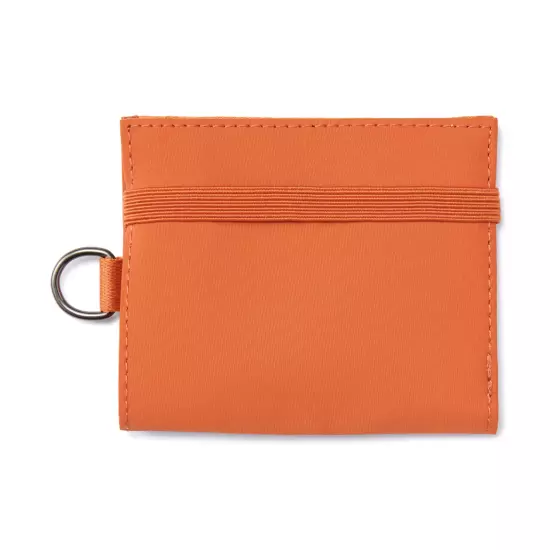 MUJI 44442616 Polyester Travel Wallet 11x9.5cm Orange Color From Japan