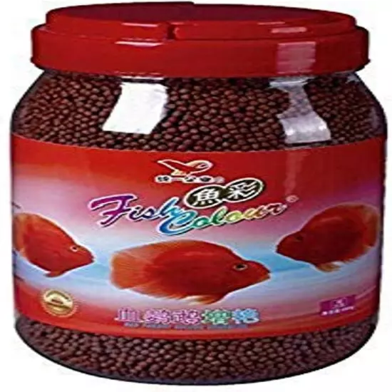 Fish Colour Color Enhancing Red Parrot & Cichlid Fish Feed Food 