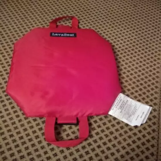 Arctic Zone LavaSeat Heatable Seat Cushion "Stays Warm For Hours" RED Lava Seat