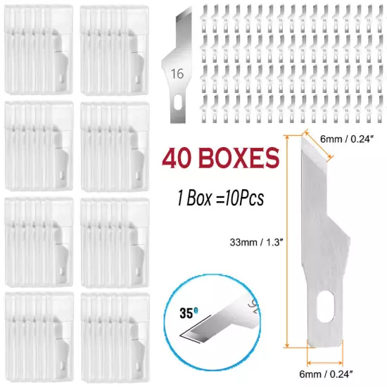 Muti Qty&#Models Blades Exacto Knife For x-Acto Hobby Tool Art Craft Replacement