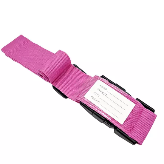 Luggage Strap Code Password Travel Suitcase Secure Lock Safe Nylon Packing Belt