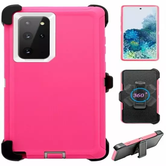 For Samsung Galaxy S20 / S20+Ultra 5G Defender Case w/ Clip fits Otterbox