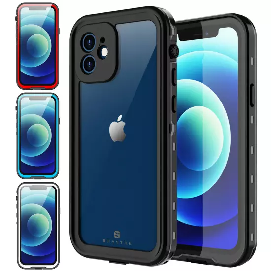 For Apple iPhone 12 / Pro Max / Mini Waterproof Shockproof Case Screen Protector